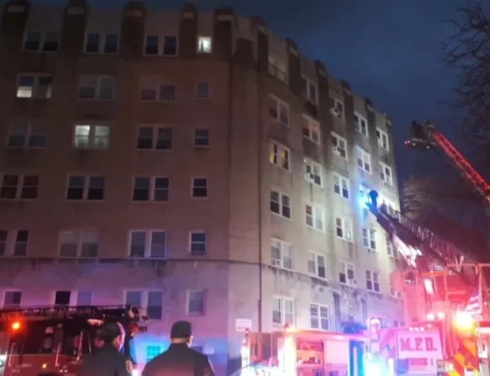 Over 30 Injured as Fire Engulfs East Orange Apartment Building