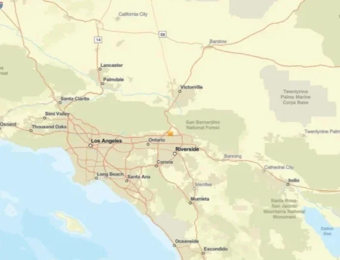 Magnitude 3.0 Earthquake Strikes Near Fontana, CA on January 18