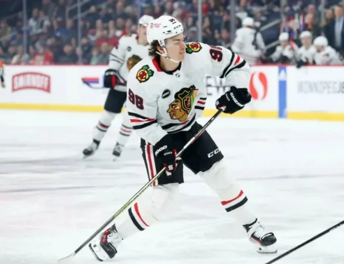 Chicago Blackhawks Assign New Linemate to Connor Bedard, Replace Burakovsky