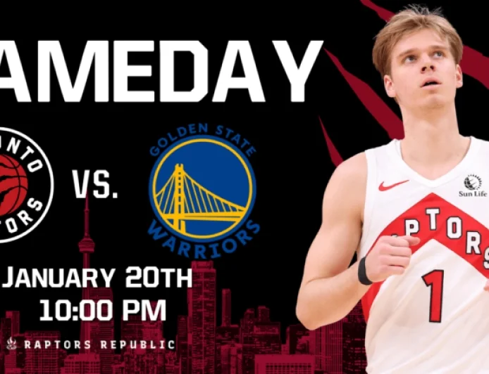 Raptors Face Warriors in January 20 Matchup