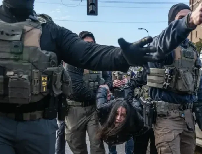 ICE Agents Forcibly Remove Disabled Woman from Car in Minneapolis