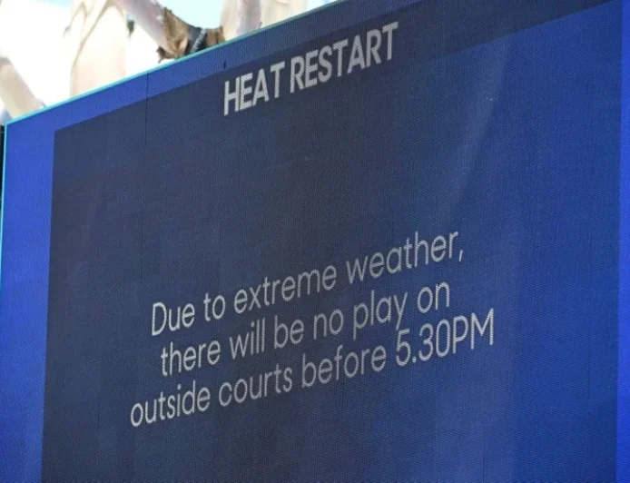 Australian Open Halts Outdoor Play Due to Melbourne’s Extreme Heat