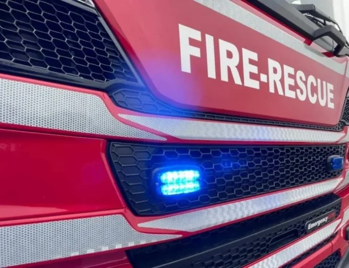 Firefighters Combat Building Blaze in Shrewsbury Town Centre