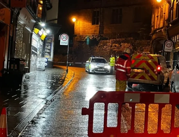 Shrewsbury Town Centre Fire: Emergency Services Tackle Blaze, Major Road Closed