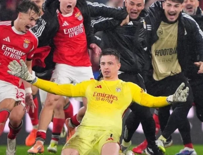 Benfica’s Keeper Trubin Scores Last-Minute Goal Against Real Madrid in Champions League