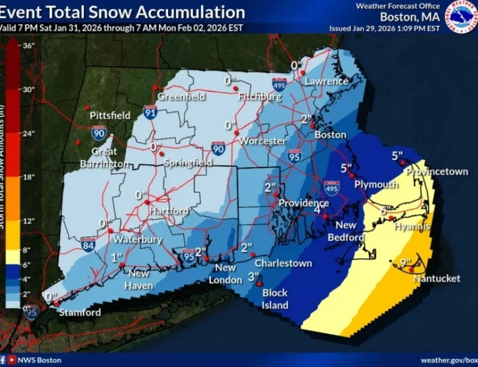 Blizzard Conditions Expected to Hit Cape Cod