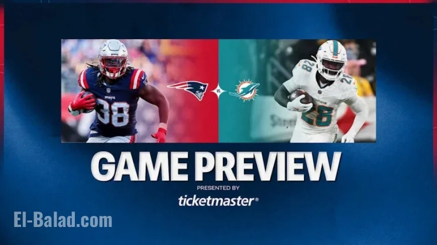 Patriots Face Off Against Dolphins: Game Preview