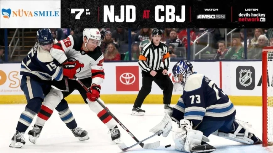 Devils Face Blue Jackets in 2025 Finale: New Jersey Devils Preview
