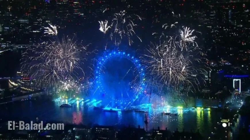 UK Showcases ‘Best of British’ in NYE Spectacle Amid UAE Firework Record Attempt