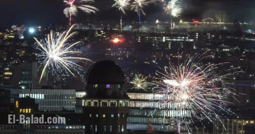 Exploring the Simultaneous Fireworks Displays on New Year’s Eve