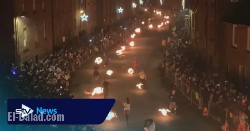 Thousands Gather in Stonehaven for Annual Fireballs Ceremony