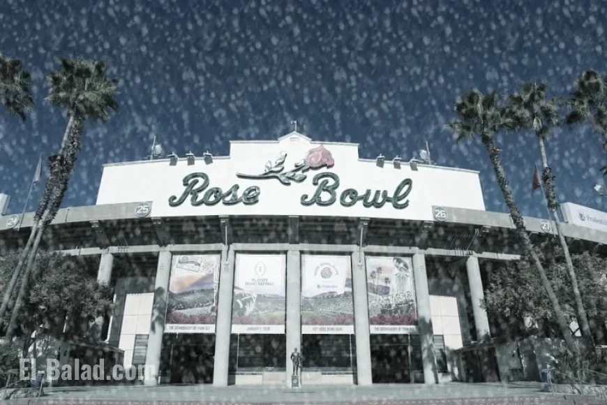 Alabama vs Indiana: Rose Bowl Faces Historic Rainfall and Muddy Conditions