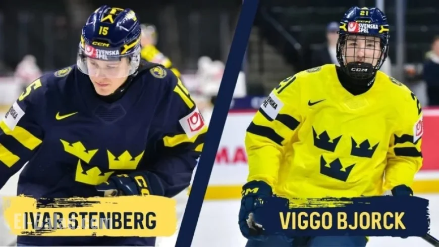 Meet Sweden’s NHL Draft Sensations: Ivar Stenberg and Viggo Björck