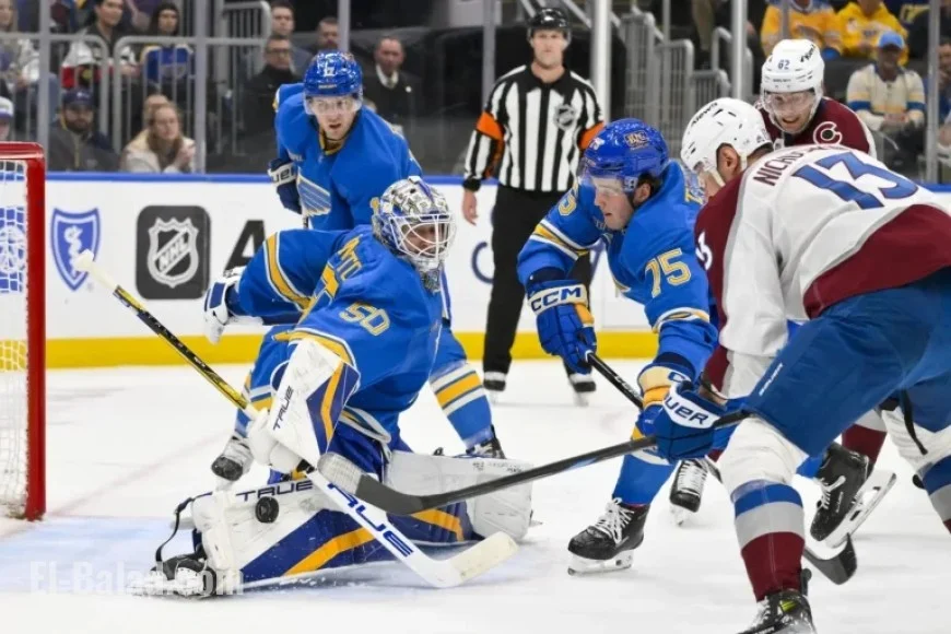 Blues vs. Avalanche: Gameday Lineup Revealed