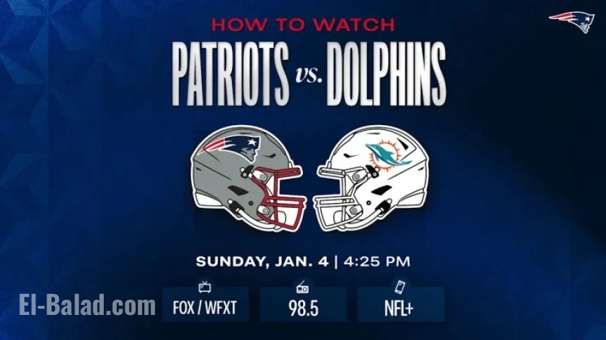 Patriots vs. Dolphins: How to Watch or Listen Live