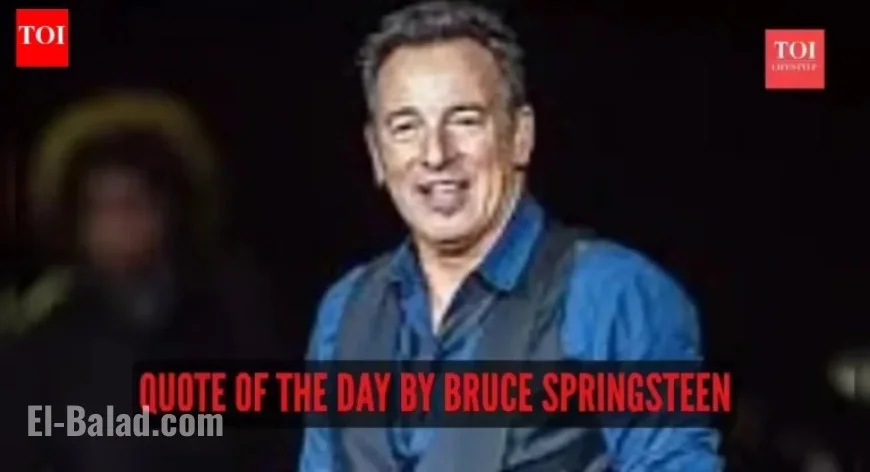 Bruce Springsteen Reflects: “The Past is Always Present”