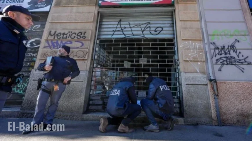 Italy Detains Nine for Allegedly Funding Hamas via Charities