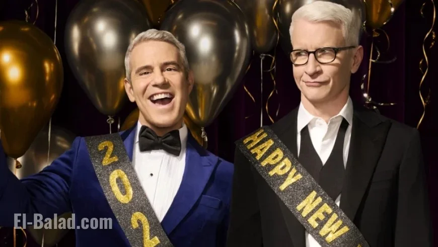 Stream 2026 New Year’s Eve Live: Anderson Cooper & Andy Cohen Free