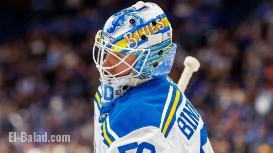 Binnington Joins Team Canada Olympic Roster, Ready to Excel