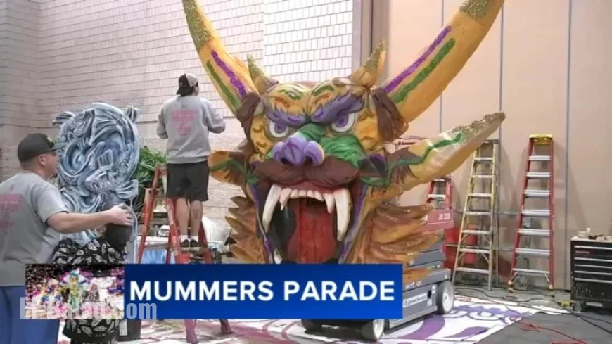 Mummers Celebrate 125th New Year’s Parade Tradition