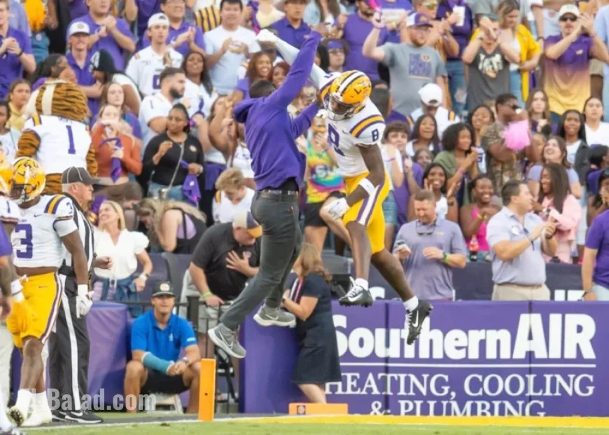 Ohio State to Hire LSU’s Wide Receivers Coach: Report