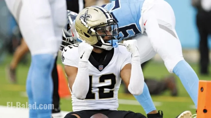 Chris Olave Sidelined Week 18 Due to Lung Blood Clot Detection