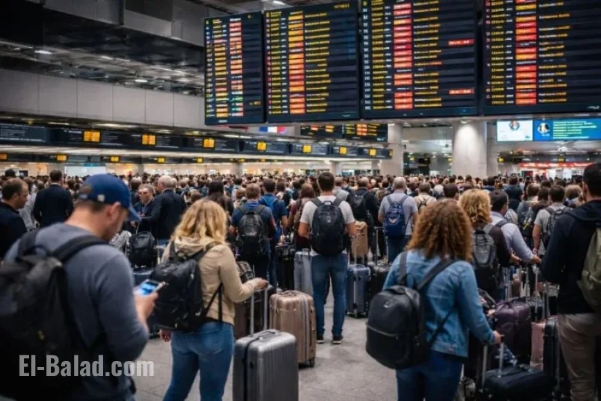 European Airports Face Disruptions: 2,098 Flights Delayed, 30 Cancelled