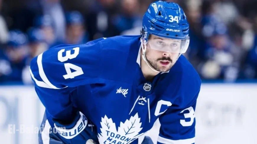 Matthews Set to Rejoin Maple Leafs Against Jets in NHL Return