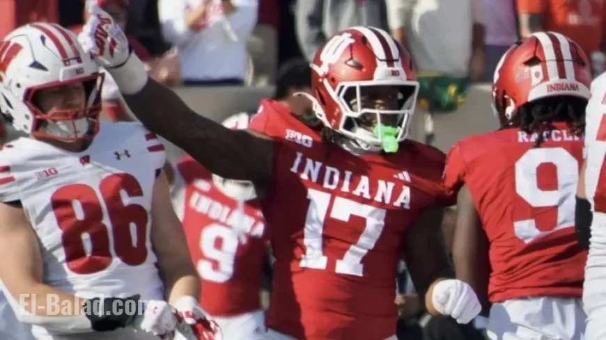 Daniel Ndukwe Shines in Major Role at IU Rose Bowl Game