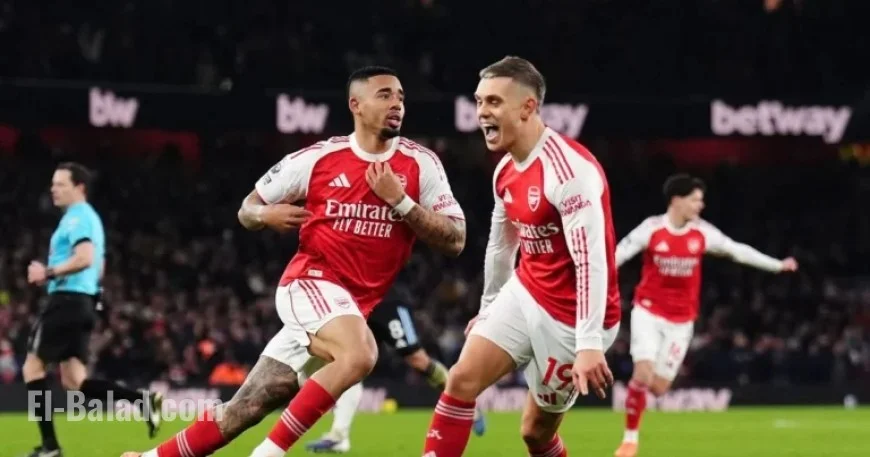 Arsenal’s Next 5 Premier League Matches Compared to Man City, Aston Villa