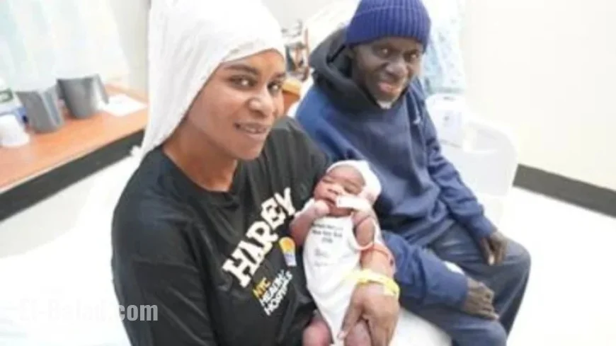 Couple Welcomes New Year’s Baby Girl in Harlem at Midnight