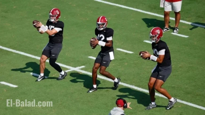 Alabama Backup Quarterbacks Discuss Collaborating with Ty Simpson