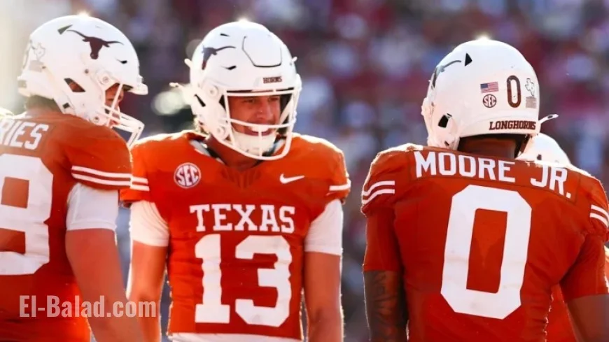Texas Receiver Reacts to DeAndre Moore Jr.’s Unexpected Transfer Decision