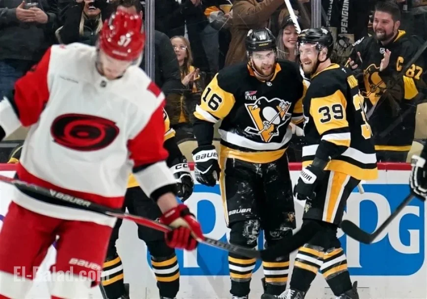Penguins Secure Second Consecutive Win, Dominating Hurricanes Post-Holiday