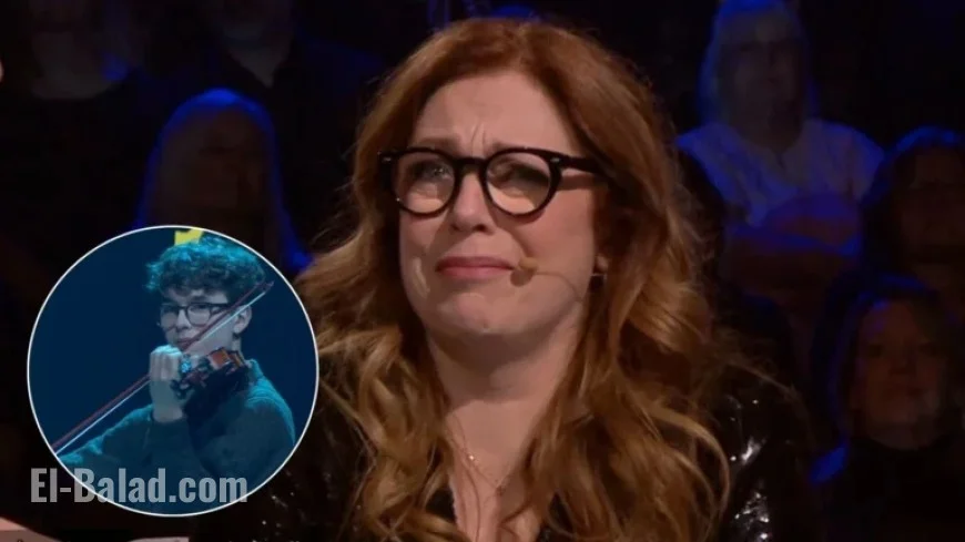Isabelle Boulay Moved to Tears Seeing Her Son
