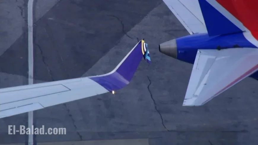 Avelo Plane Clips Parked Southwest Wing at Raleigh-Durham; No Injuries Reported