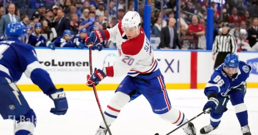 Slafkovsky Shines Among NHL Stars of the Week