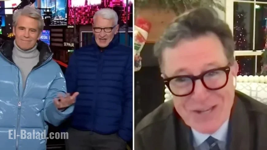 Stephen Colbert Reflects on ‘Late Show’ Cancellation in Candid NYE Interview