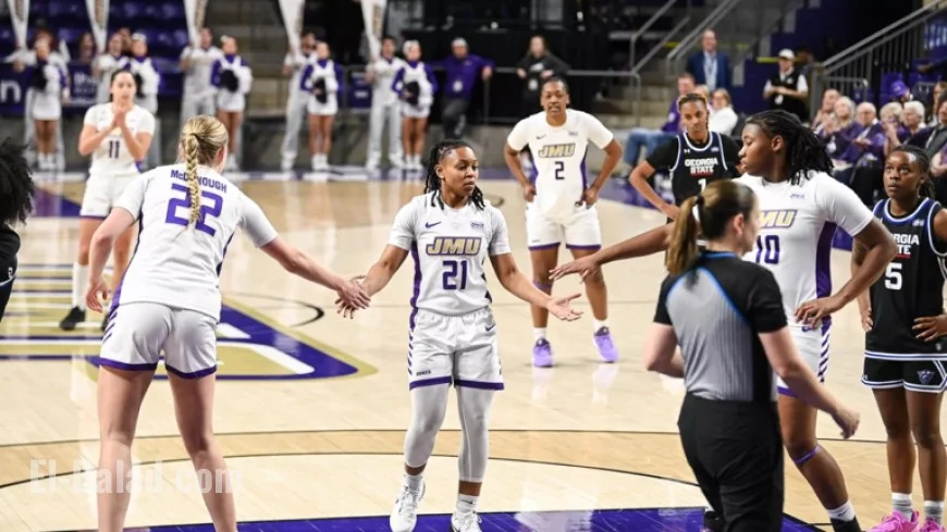 JMU Women’s Basketball Triumphs Over Georgia State, 84-64