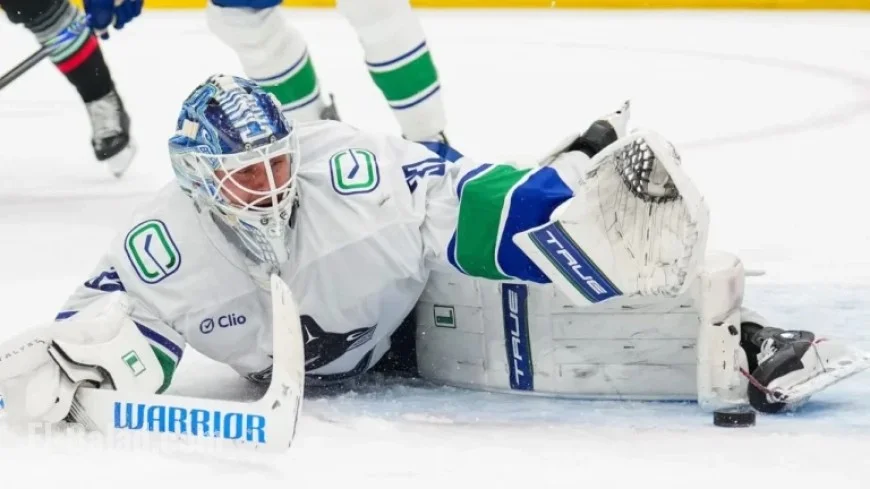 Lankinen’s 37 Saves Propel Canucks Past Kraken in Shootout