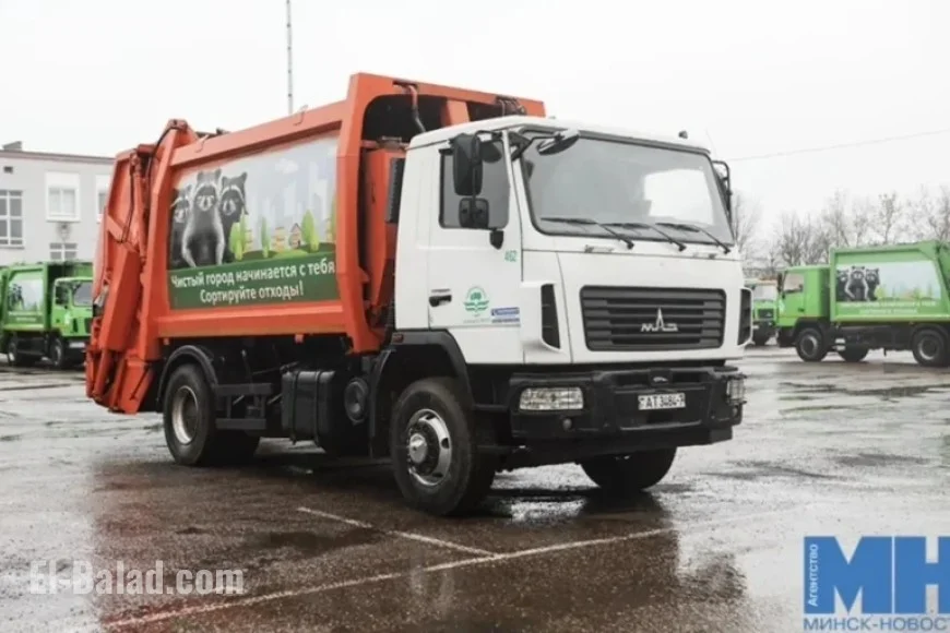 Increased Garbage Trucks to Boost Waste Removal in Minsk for New Year Holidays