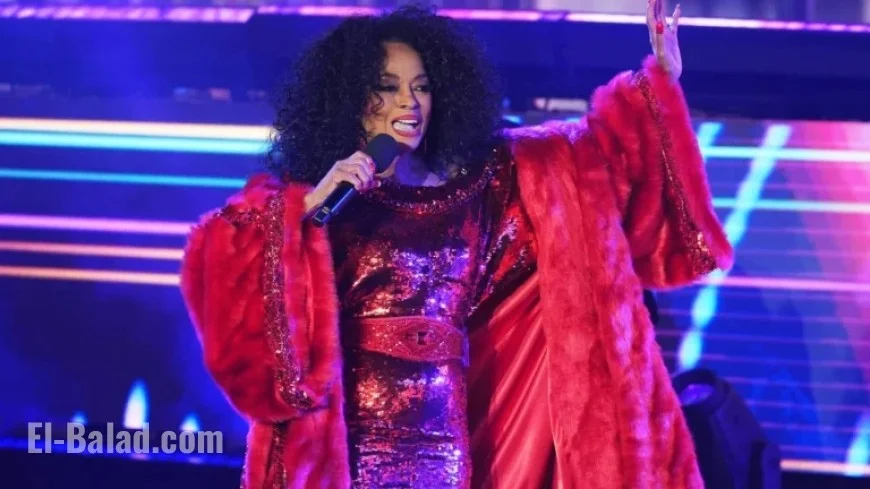 Diana Ross Shines with Medley at New Year’s Rockin’ Eve