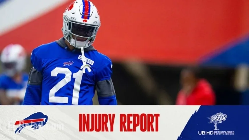 Buffalo Bills Release Injury Report Ahead of Jets Matchup