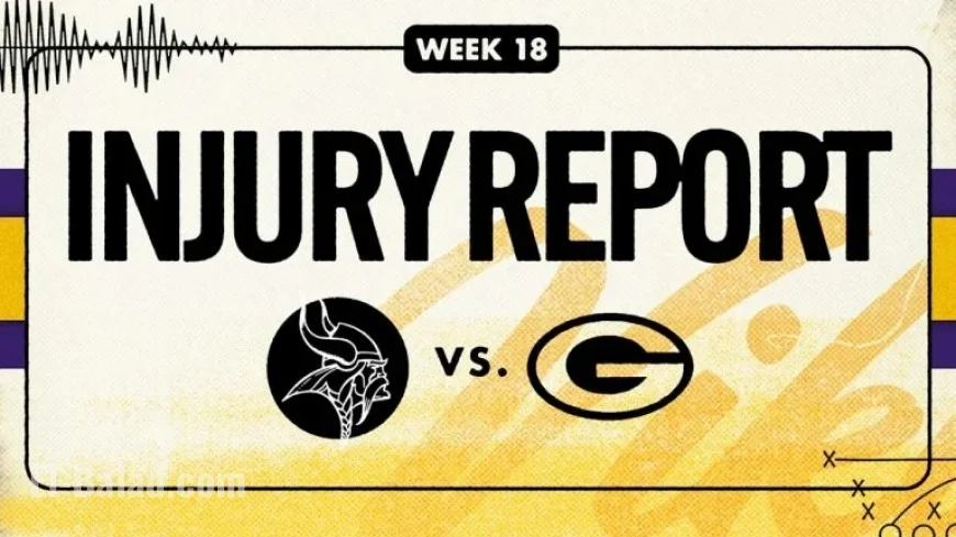Vikings vs. Packers Week 18 Injury Report 2025