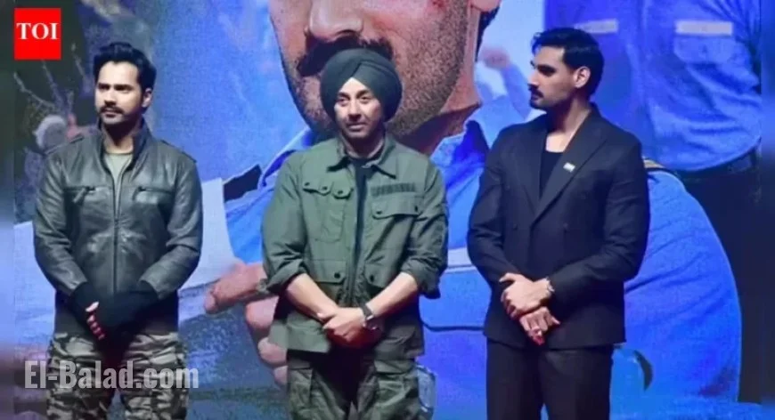 Sunny Deol Emotionally Reflects on Border 2 Song Launch After Dharmendra’s Passing