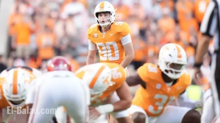 Tennessee Kicker Max Gilbert Enters Transfer Portal