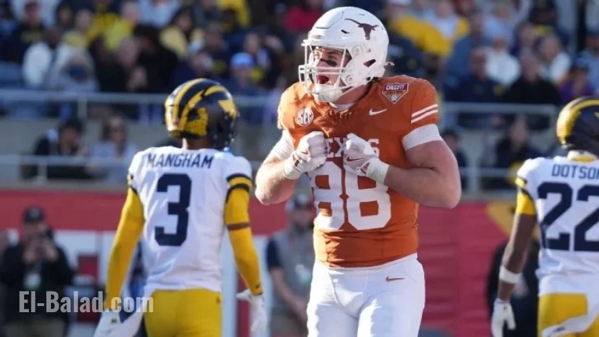 Texas Tight End Jack Endries Declares for NFL Draft