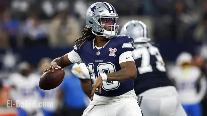 Cowboys’ Joe Milton Ready to Step Up Against Giants in Week 18