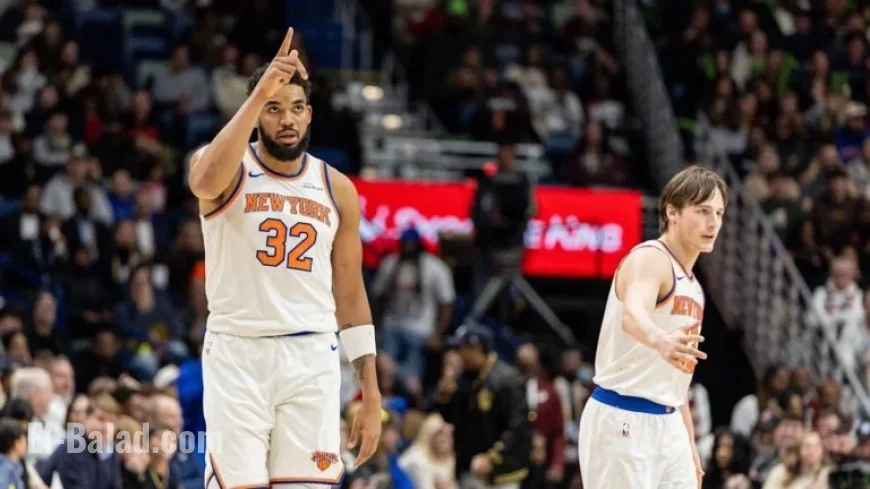 Knicks Confirm Karl-Anthony Towns’ Final Status for Tonight’s Game Against Atlanta