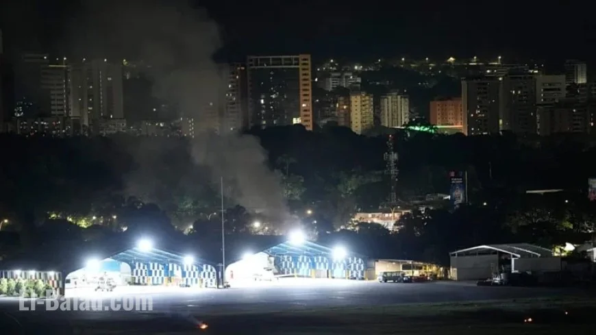 Seven Explosions and Low-Flying Aircraft Rock Caracas, Venezuela